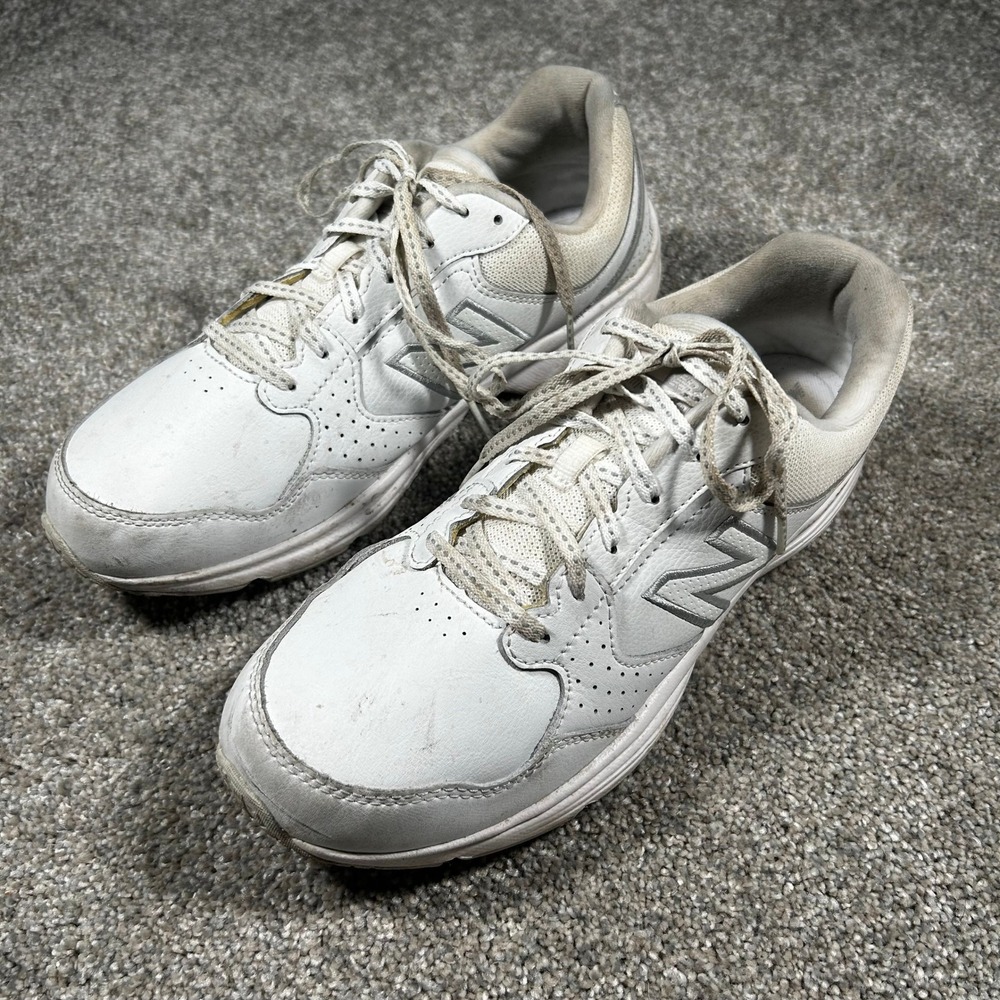 New Balance 411 v1 Walking Shoes White Silver WA411LW1 Mens 10.5 - Picture 4 of 8
